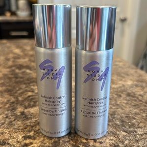 Monat Refinish Control Hairspray (travel size - set of 2)